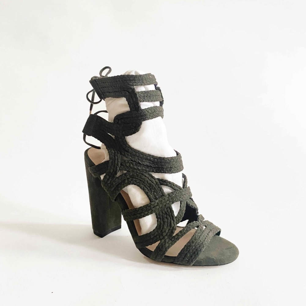 River Island Suede Heeled Sandals_EU36/US6